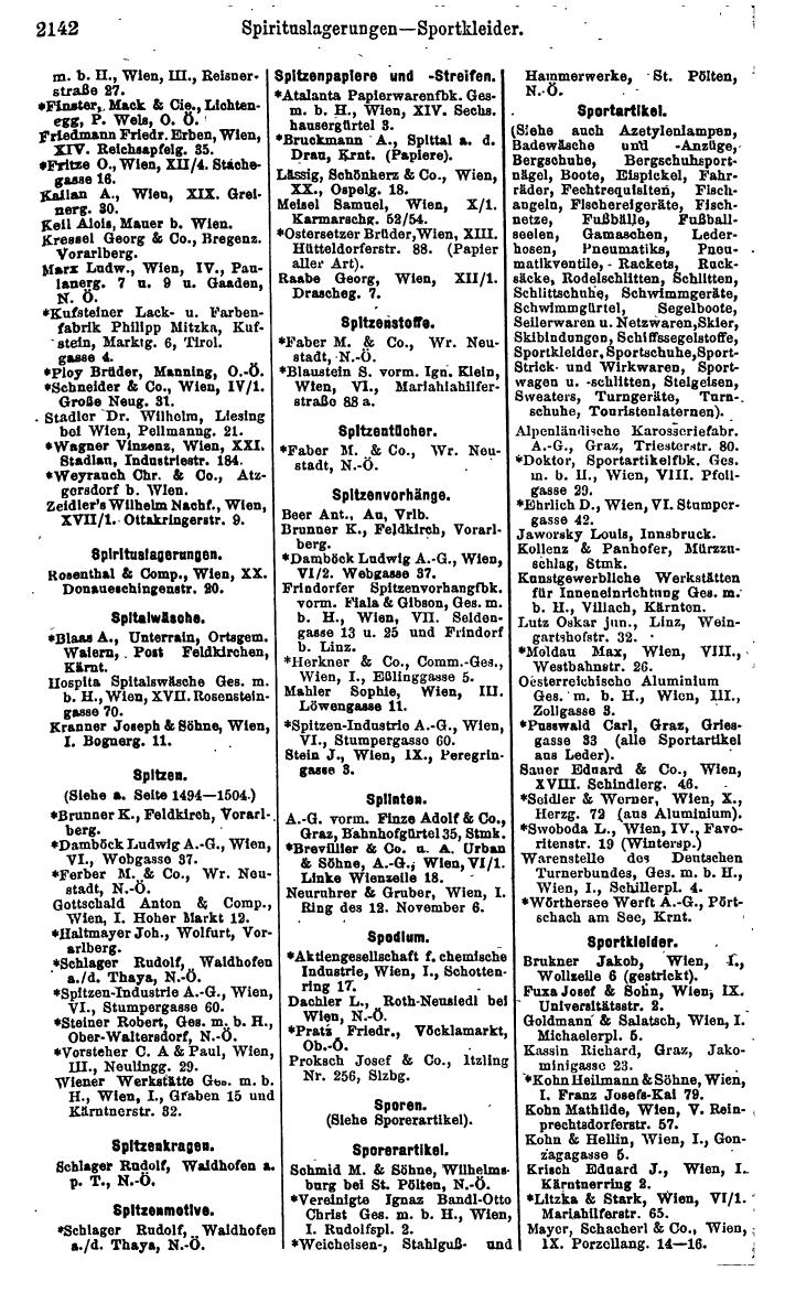 Compass. Finanzielles Jahrbuch 1925, Band IV: Österreich. - Page 2325
