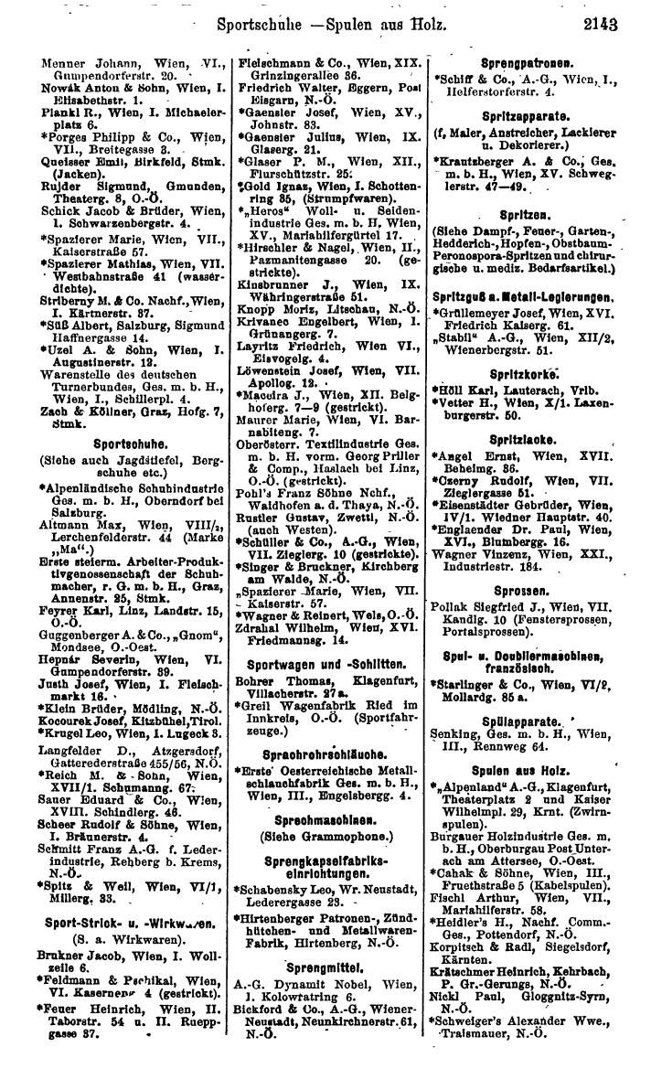 Compass. Finanzielles Jahrbuch 1925, Band IV: Österreich. - Page 2326