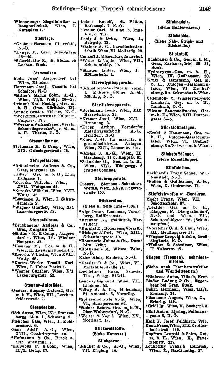 Compass. Finanzielles Jahrbuch 1925, Band IV: Österreich. - Page 2332
