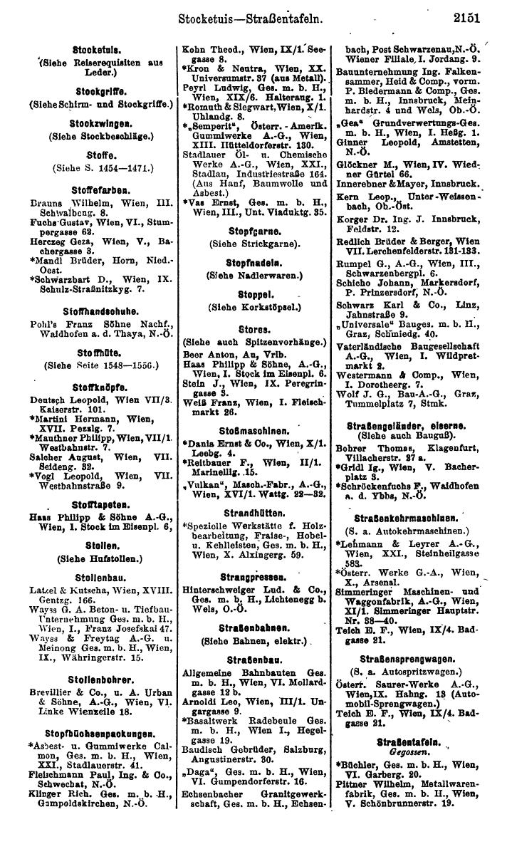 Compass. Finanzielles Jahrbuch 1925, Band IV: Österreich. - Page 2334