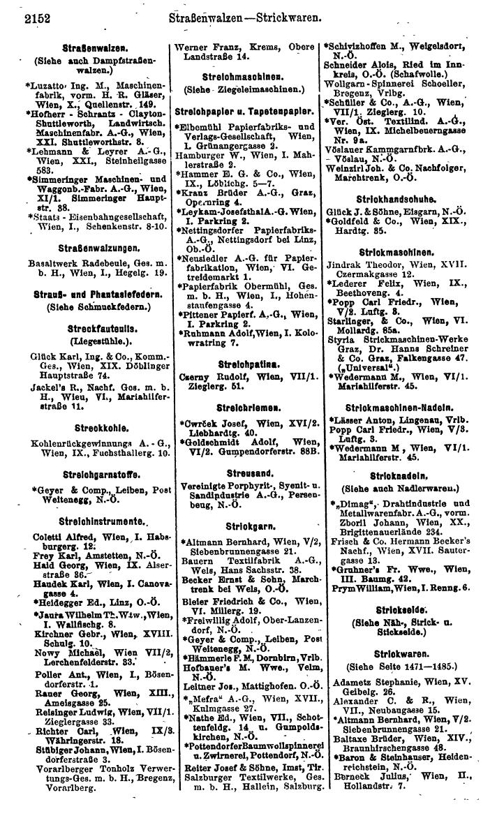 Compass. Finanzielles Jahrbuch 1925, Band IV: Österreich. - Page 2335