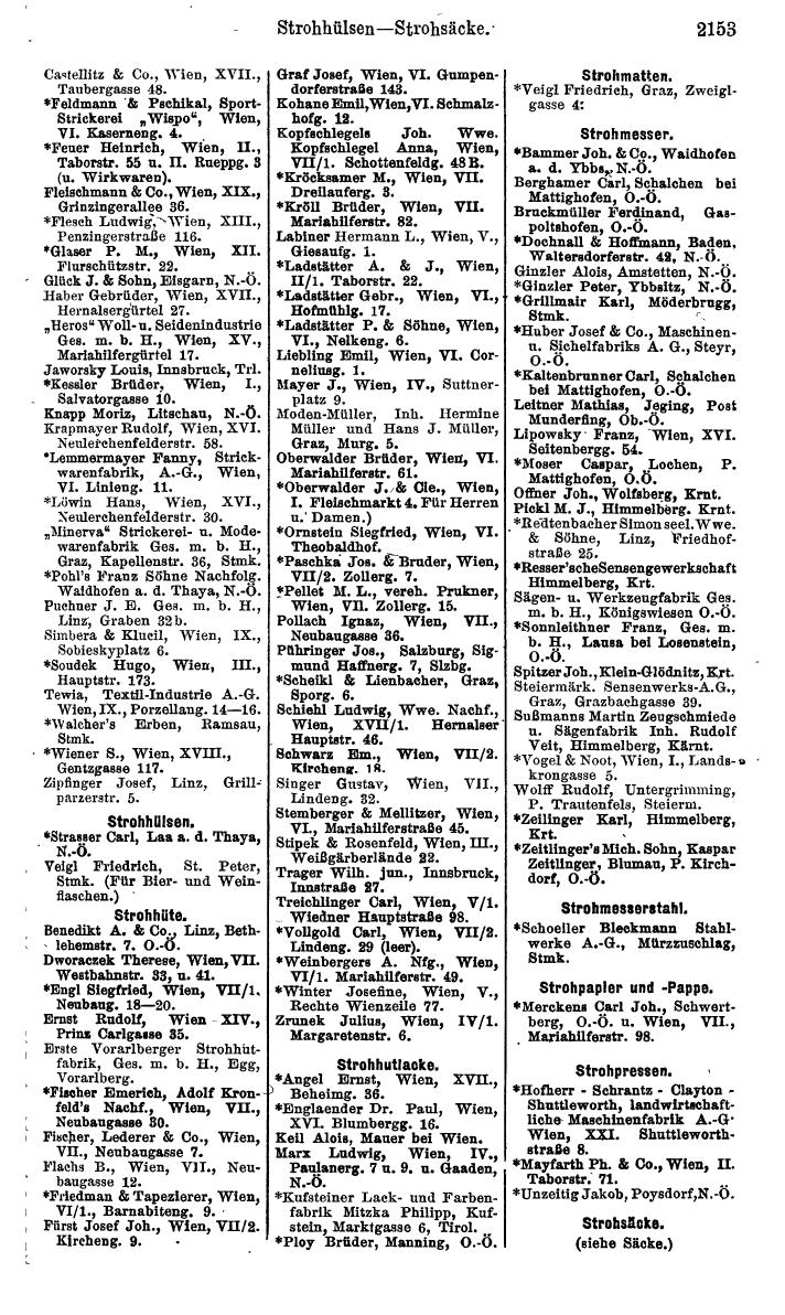 Compass. Finanzielles Jahrbuch 1925, Band IV: Österreich. - Page 2336