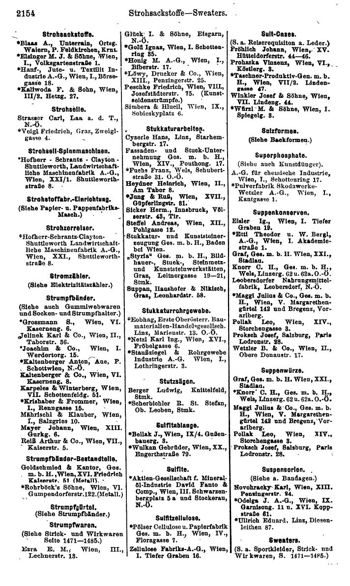 Compass. Finanzielles Jahrbuch 1925, Band IV: Österreich. - Page 2337