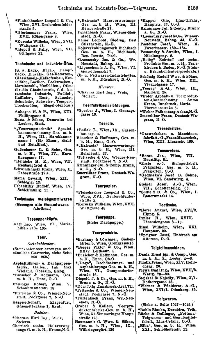 Compass. Finanzielles Jahrbuch 1925, Band IV: Österreich. - Page 2342