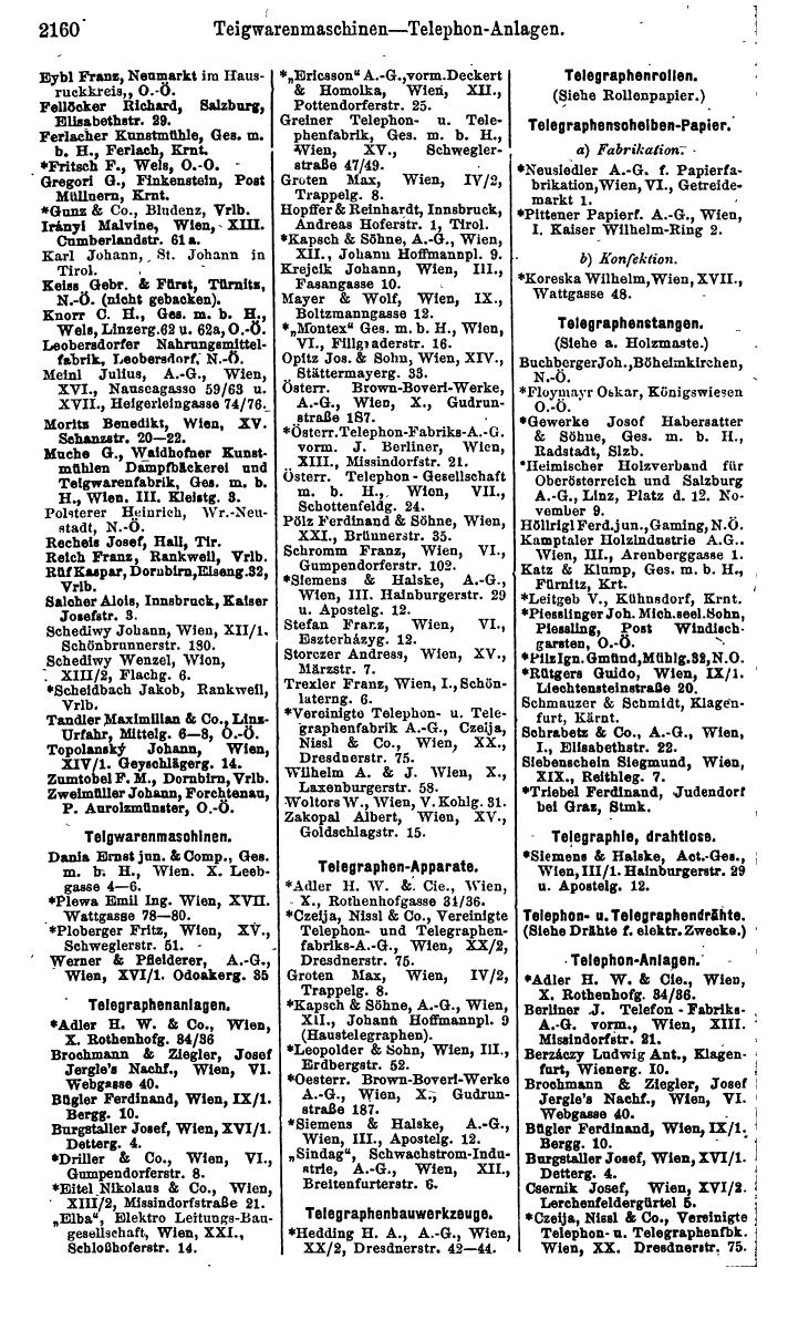 Compass. Finanzielles Jahrbuch 1925, Band IV: Österreich. - Page 2343