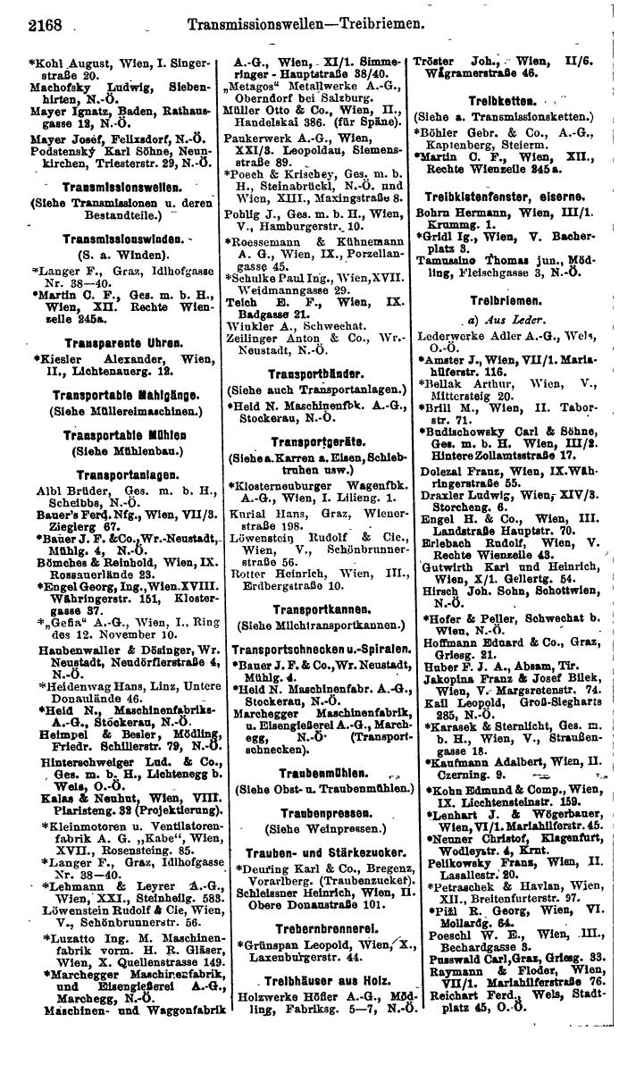 Compass. Finanzielles Jahrbuch 1925, Band IV: Österreich. - Page 2351