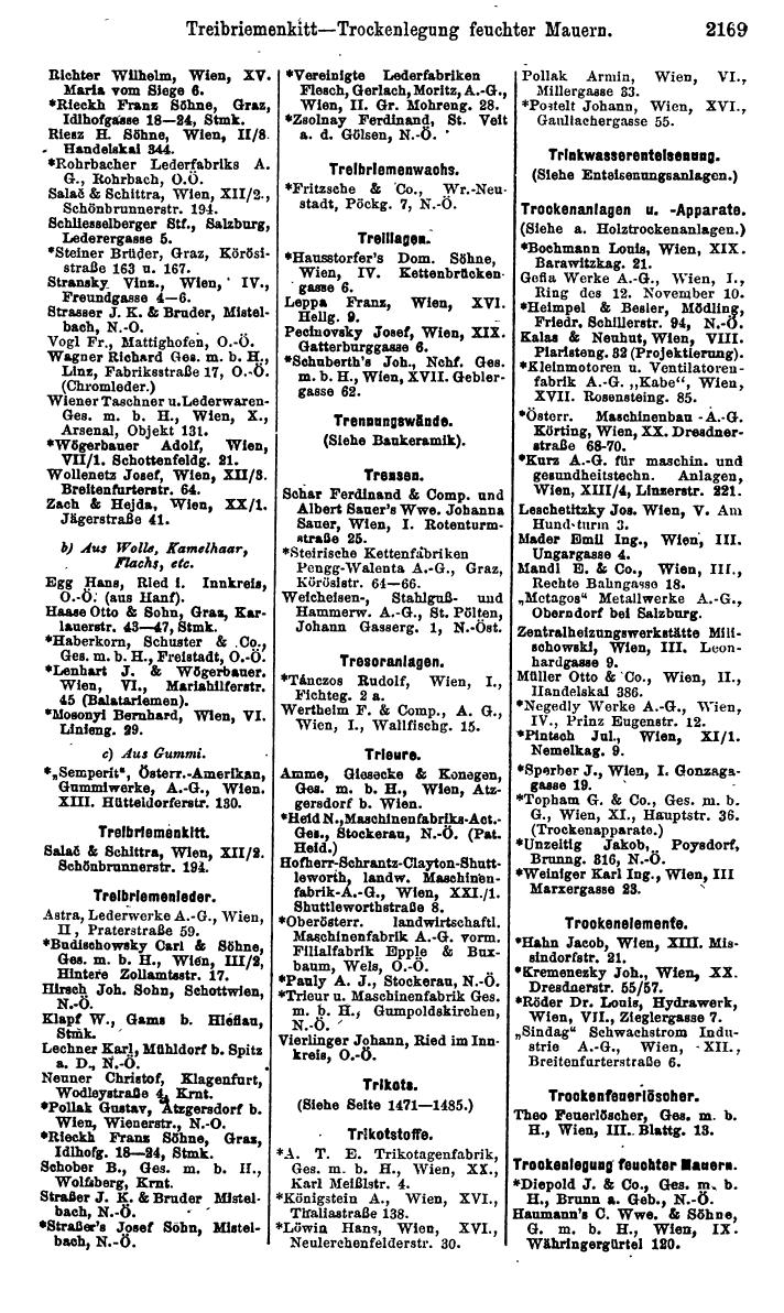 Compass. Finanzielles Jahrbuch 1925, Band IV: Österreich. - Page 2352