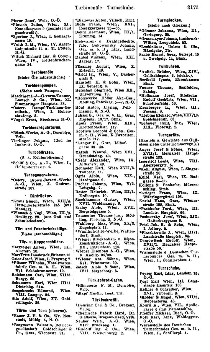 Compass. Finanzielles Jahrbuch 1925, Band IV: Österreich. - Page 2354