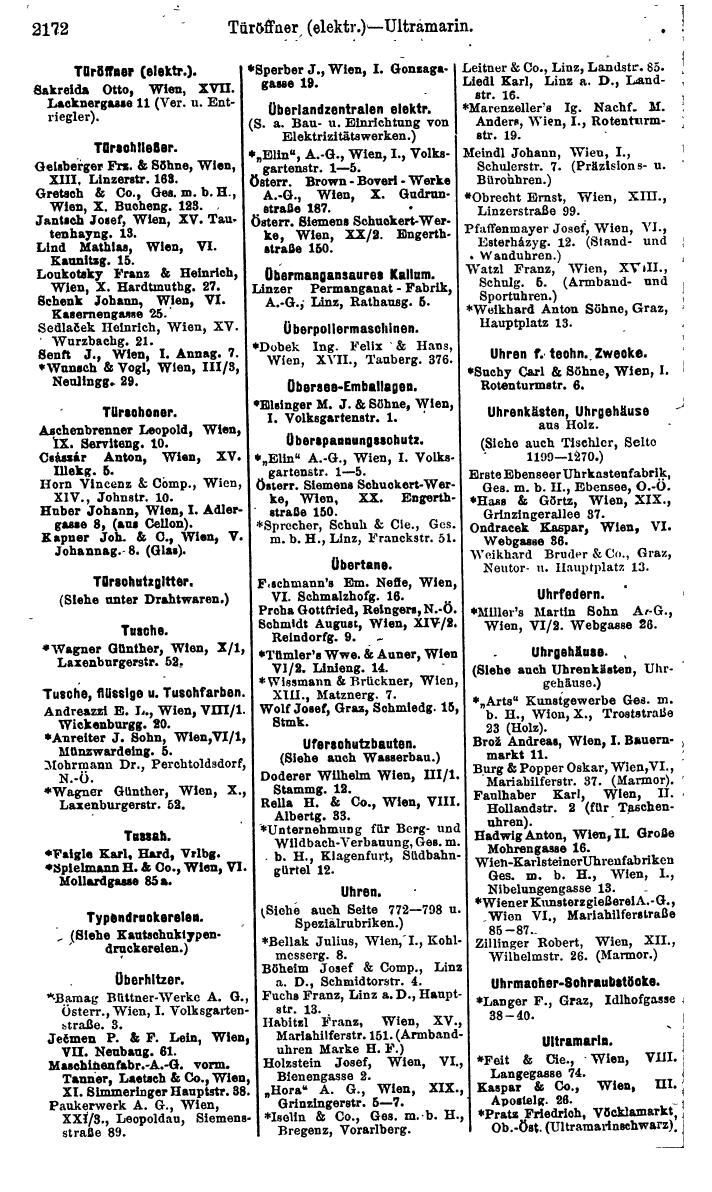 Compass. Finanzielles Jahrbuch 1925, Band IV: Österreich. - Page 2355