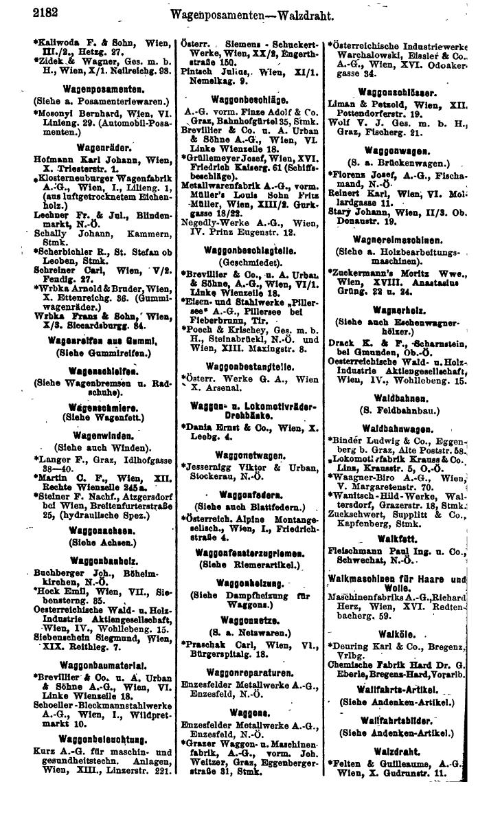 Compass. Finanzielles Jahrbuch 1925, Band IV: Österreich. - Seite 2365