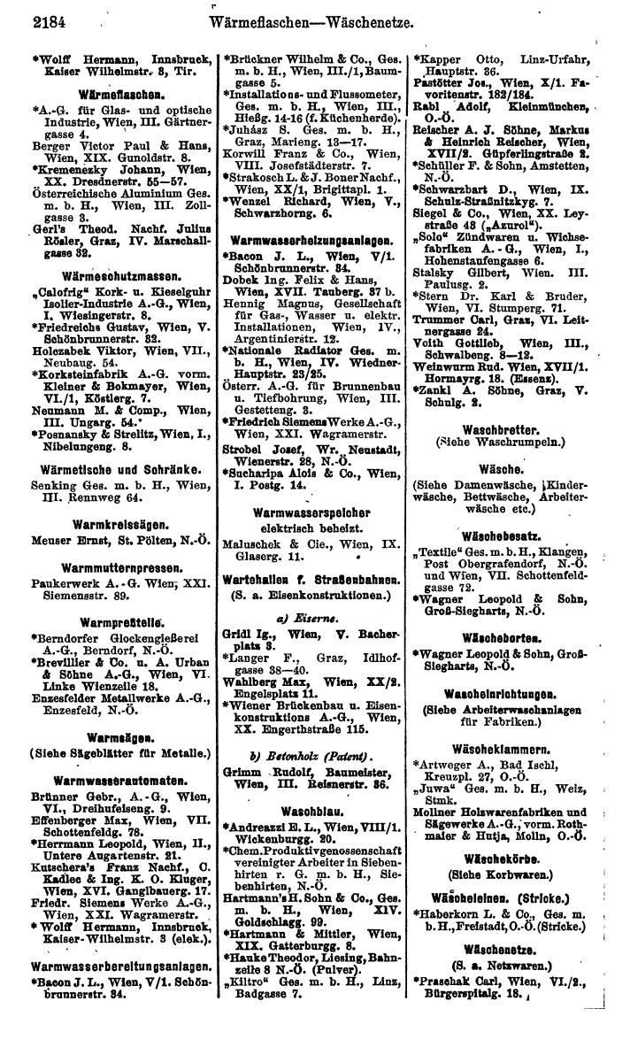 Compass. Finanzielles Jahrbuch 1925, Band IV: Österreich. - Page 2367