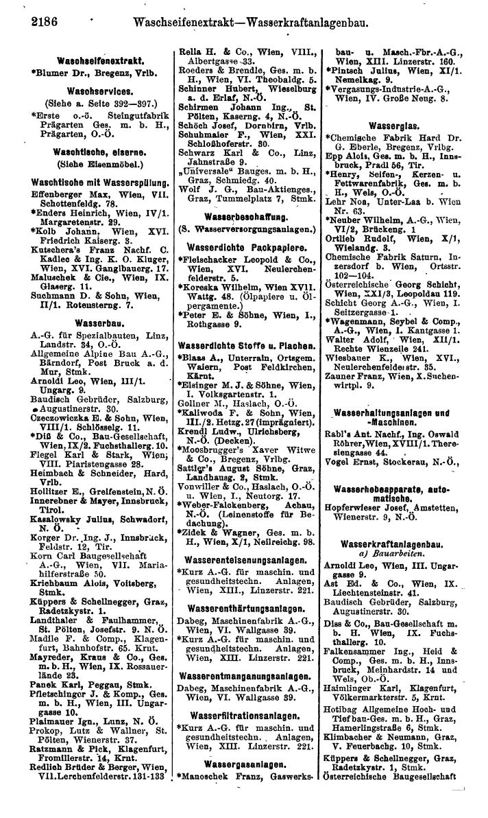 Compass. Finanzielles Jahrbuch 1925, Band IV: Österreich. - Page 2369