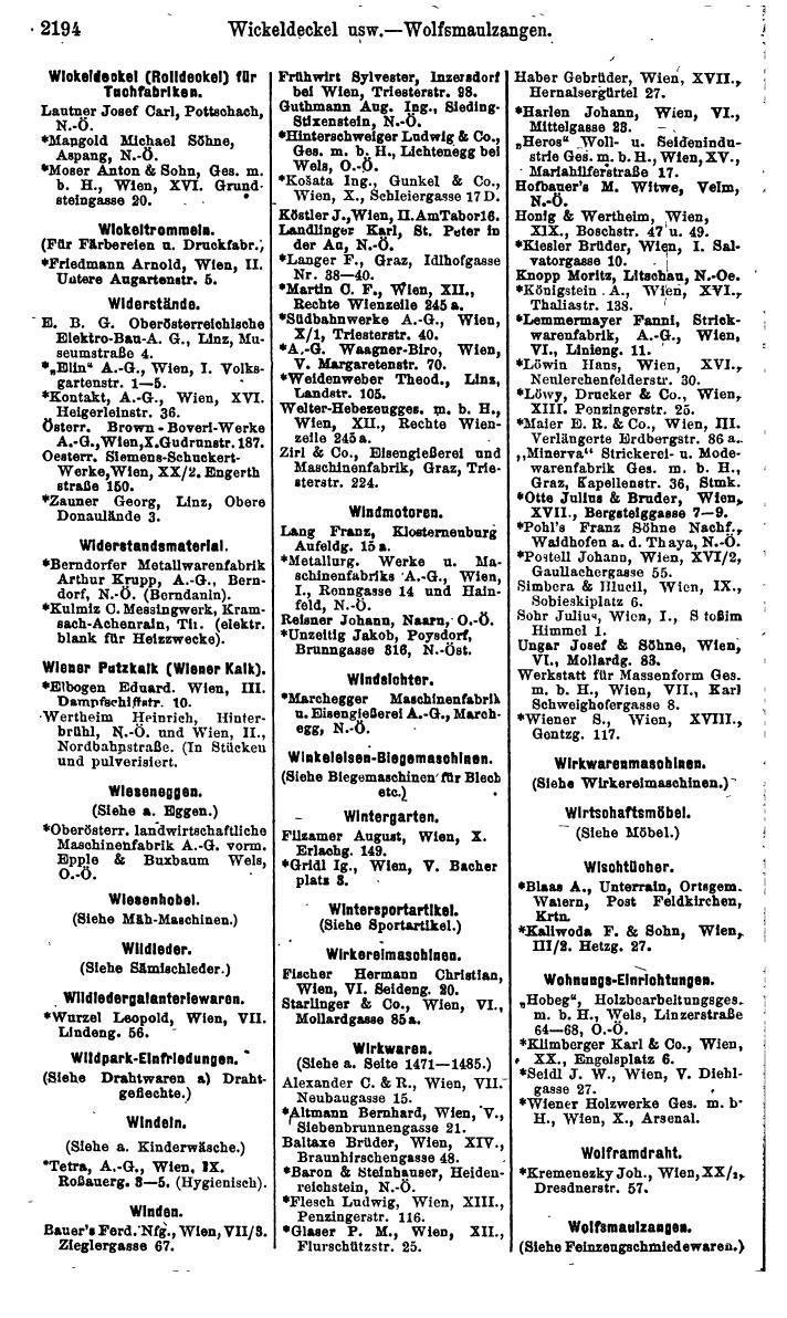 Compass. Finanzielles Jahrbuch 1925, Band IV: Österreich. - Page 2377
