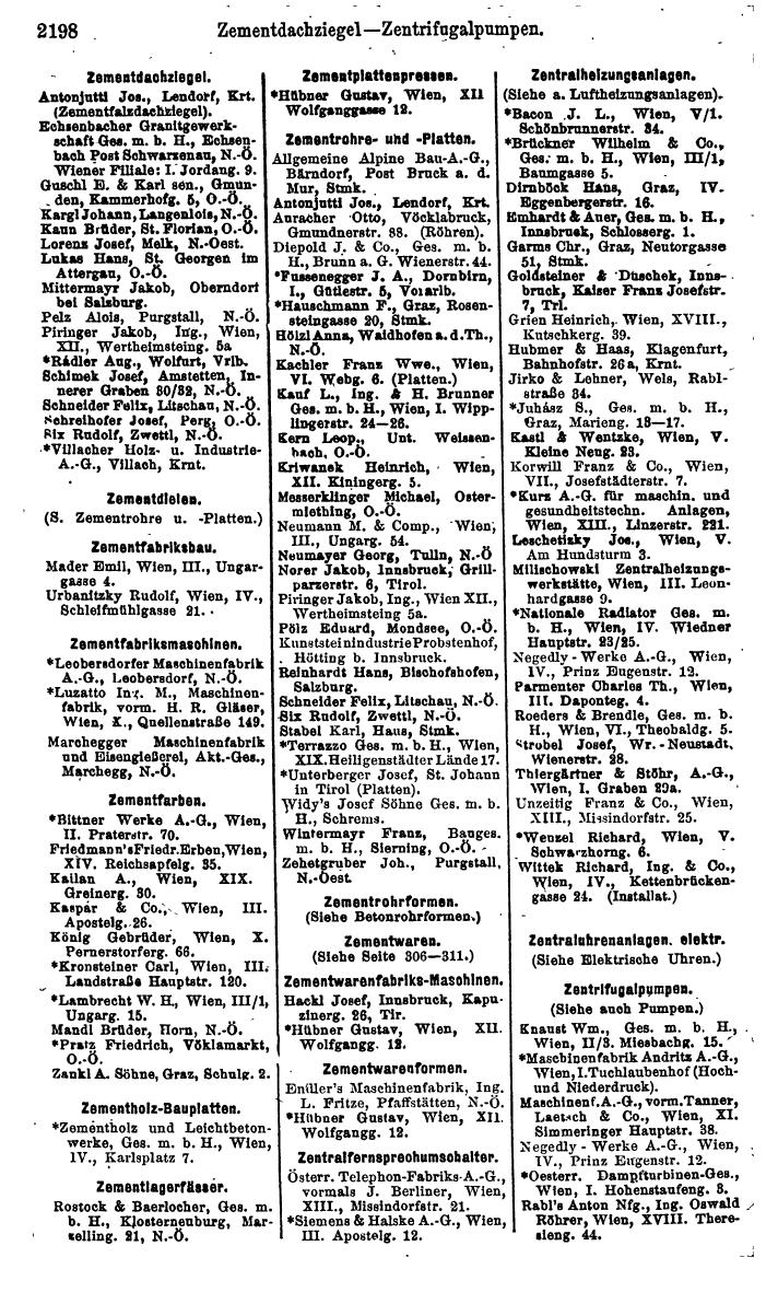 Compass. Finanzielles Jahrbuch 1925, Band IV: Österreich. - Seite 2381