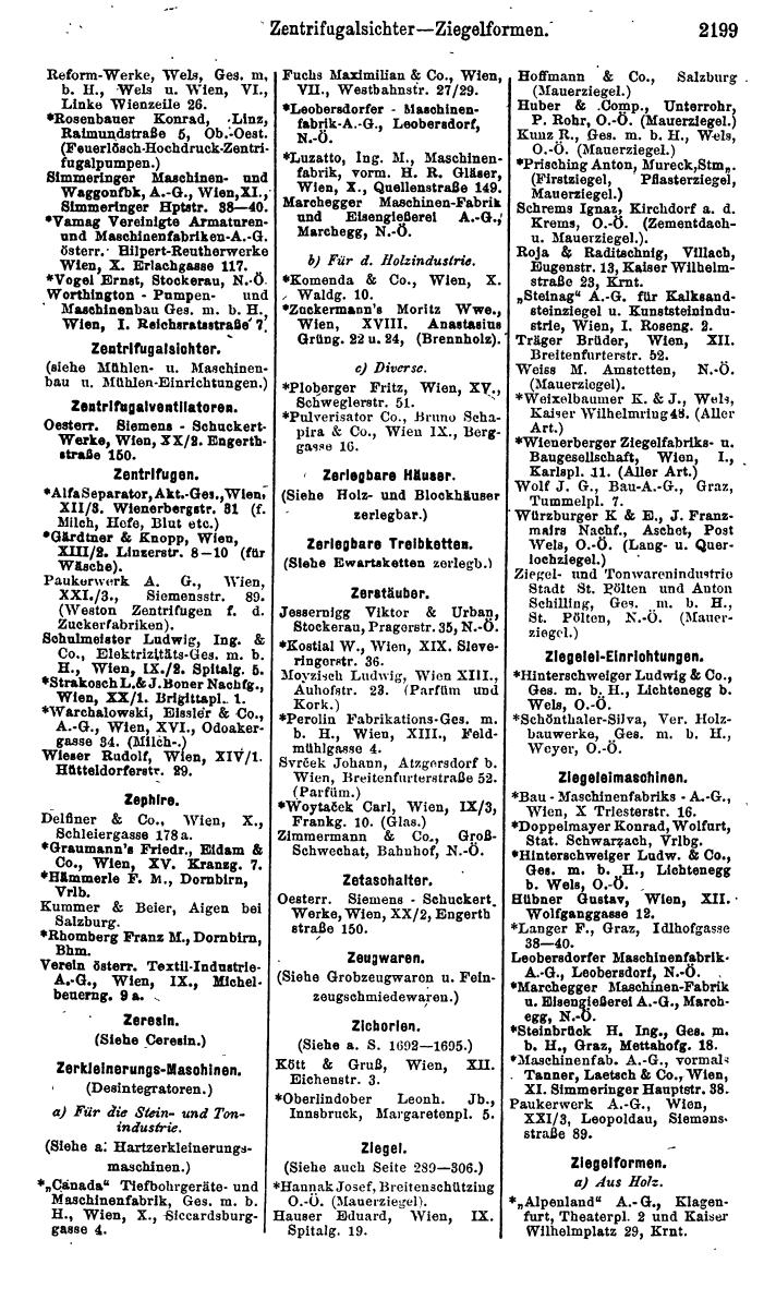 Compass. Finanzielles Jahrbuch 1925, Band IV: Österreich. - Seite 2382