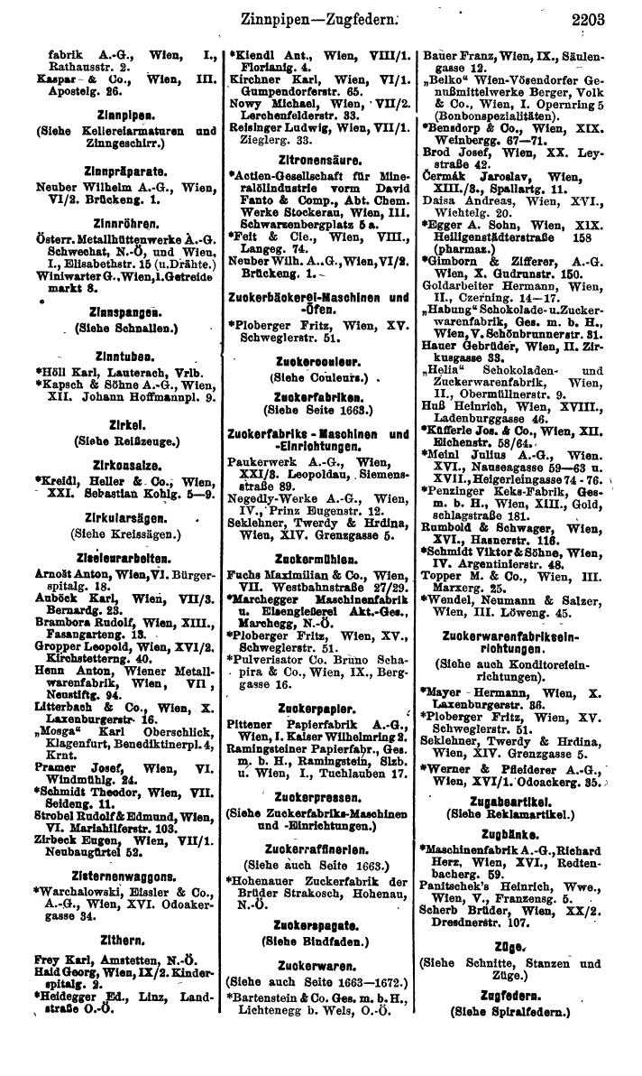 Compass. Finanzielles Jahrbuch 1925, Band IV: Österreich. - Page 2386