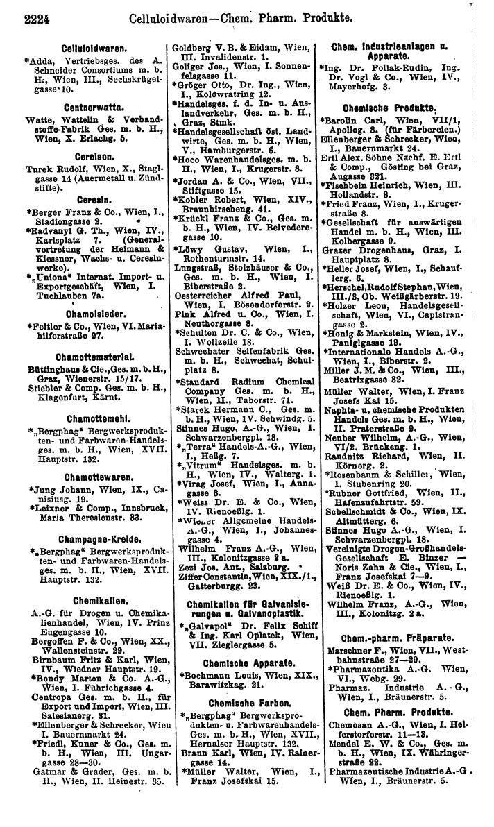 Compass. Finanzielles Jahrbuch 1925, Band IV: Österreich. - Seite 2407