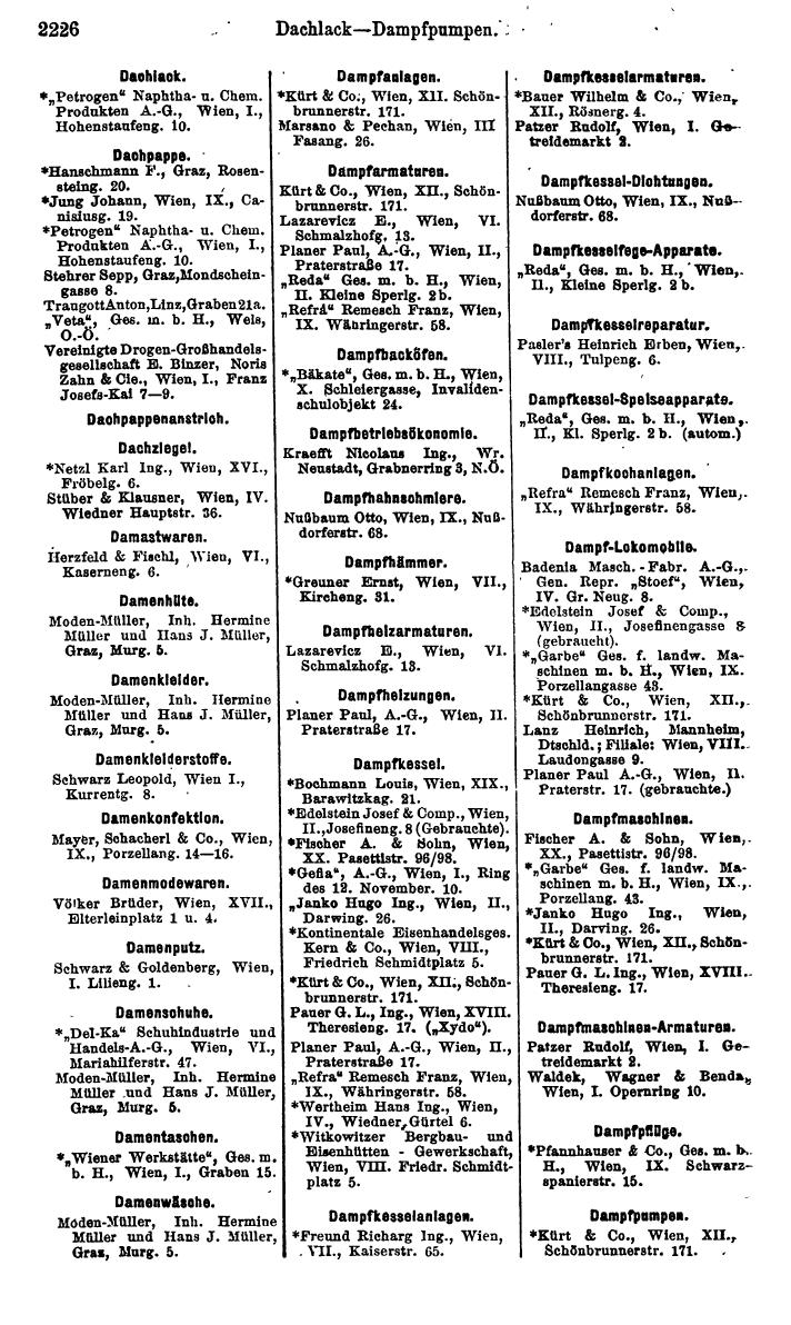 Compass. Finanzielles Jahrbuch 1925, Band IV: Österreich. - Page 2409