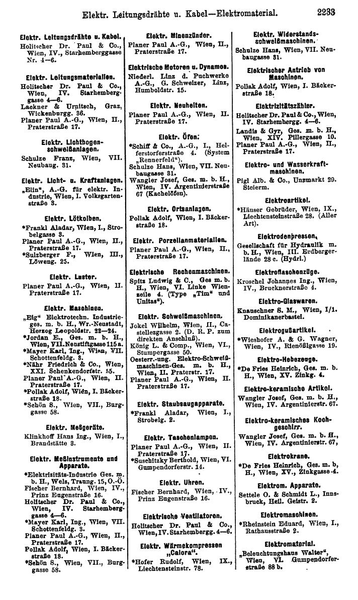 Compass. Finanzielles Jahrbuch 1925, Band IV: Österreich. - Page 2416