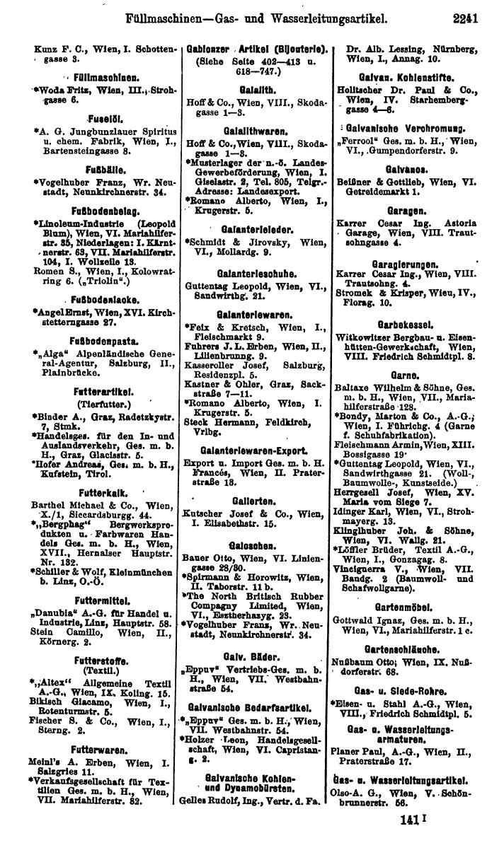 Compass. Finanzielles Jahrbuch 1925, Band IV: Österreich. - Seite 2424