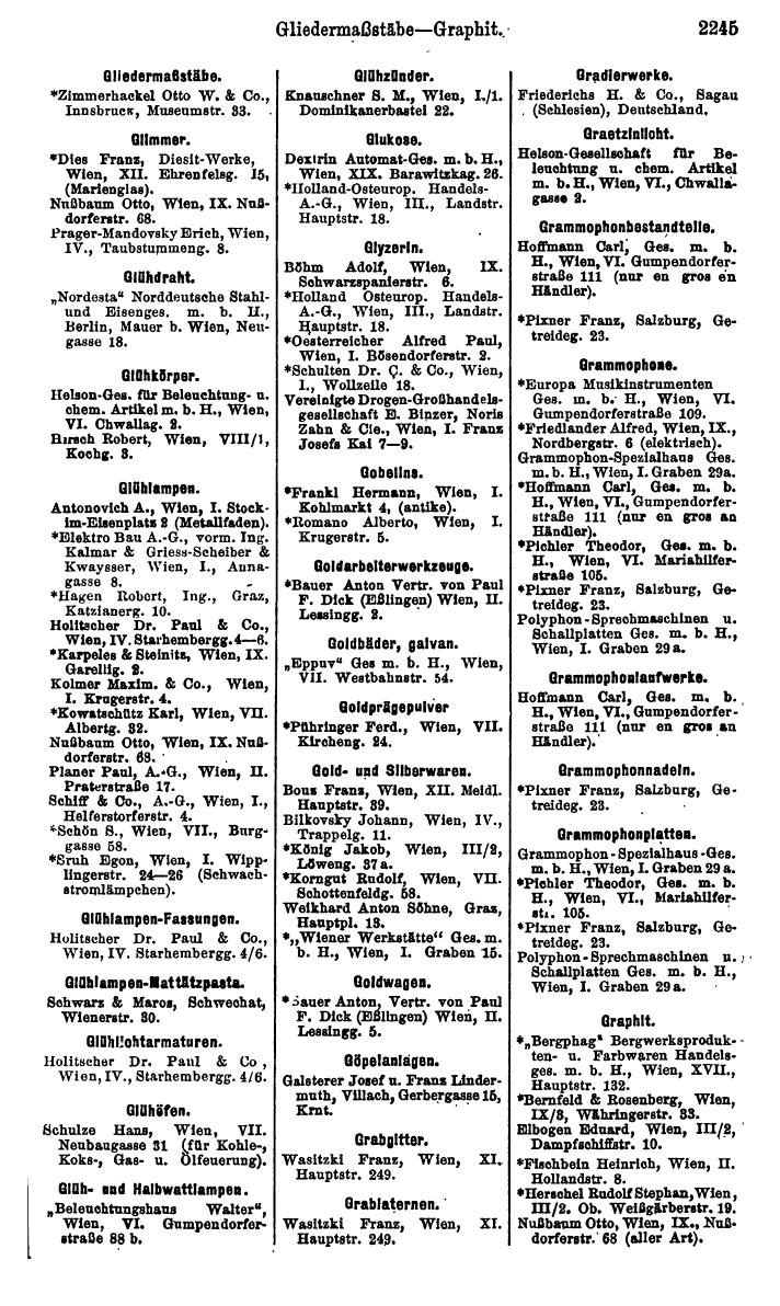 Compass. Finanzielles Jahrbuch 1925, Band IV: Österreich. - Page 2428