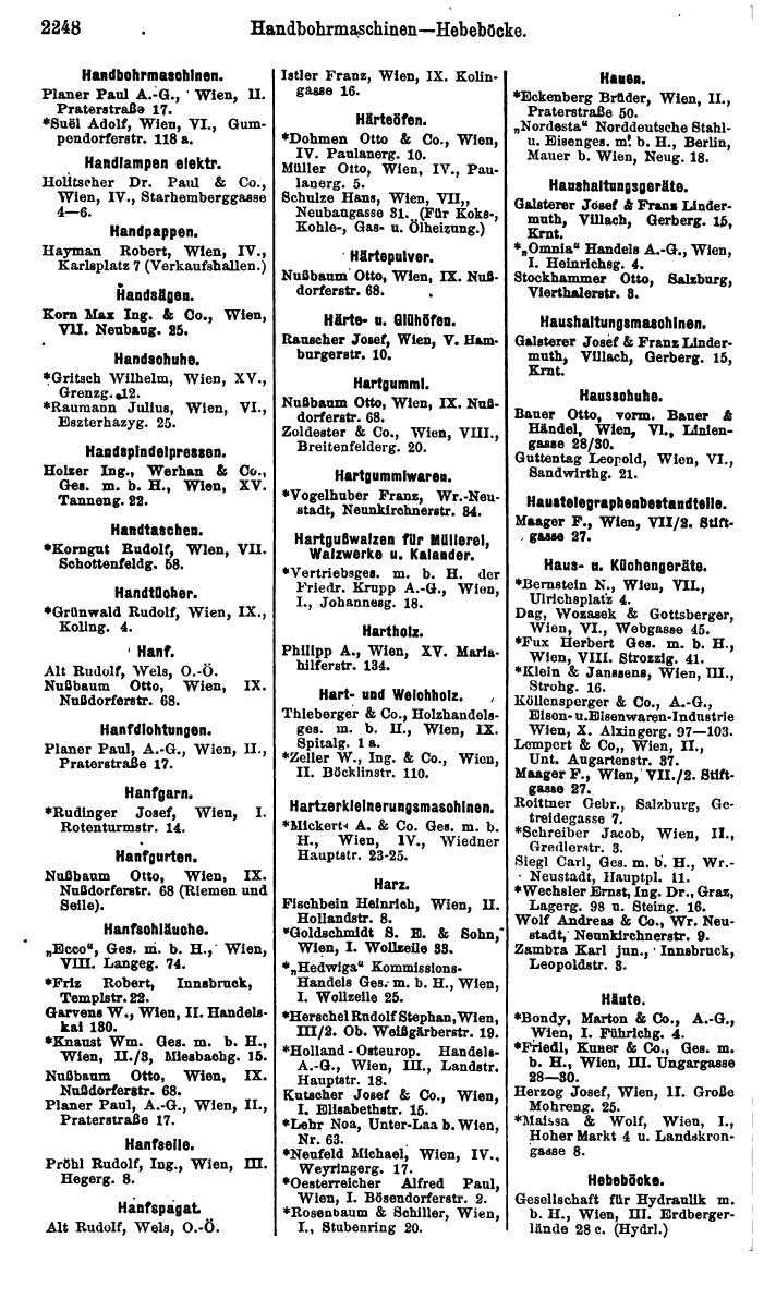 Compass. Finanzielles Jahrbuch 1925, Band IV: Österreich. - Page 2431