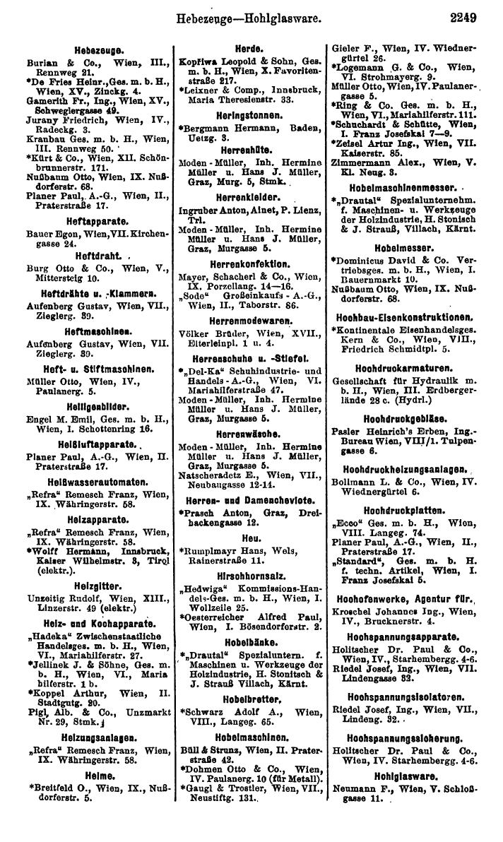 Compass. Finanzielles Jahrbuch 1925, Band IV: Österreich. - Page 2432