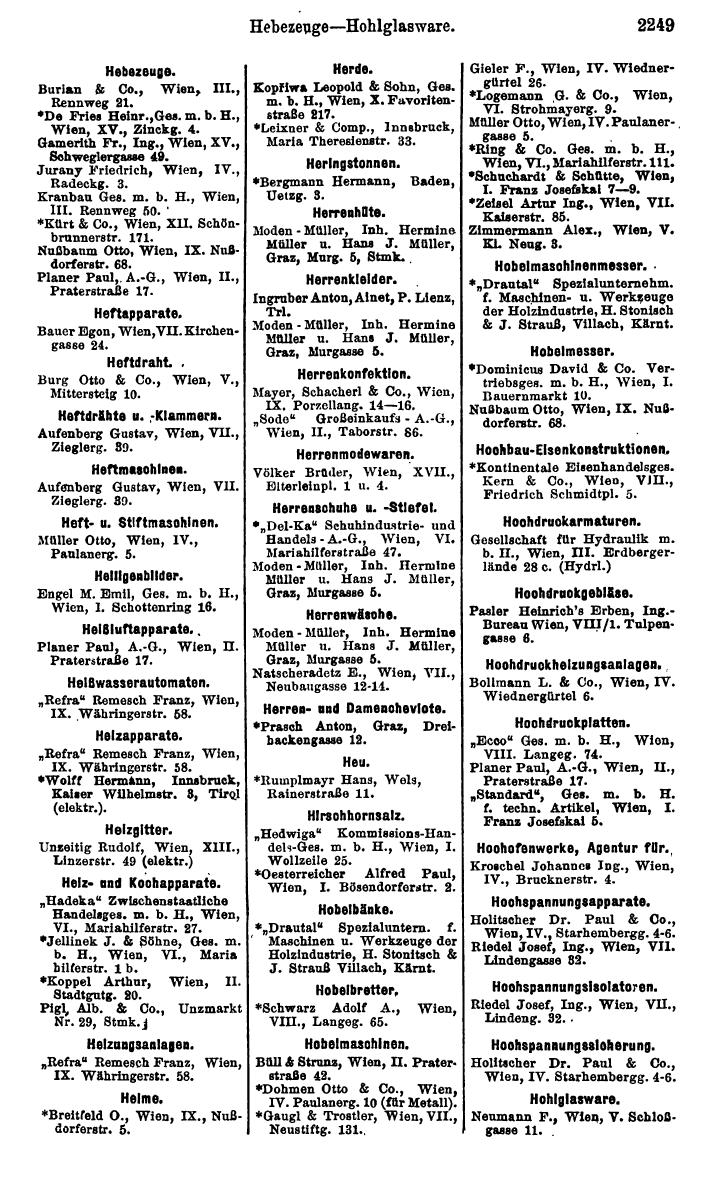 Compass. Finanzielles Jahrbuch 1925, Band IV: Österreich. - Seite 2432