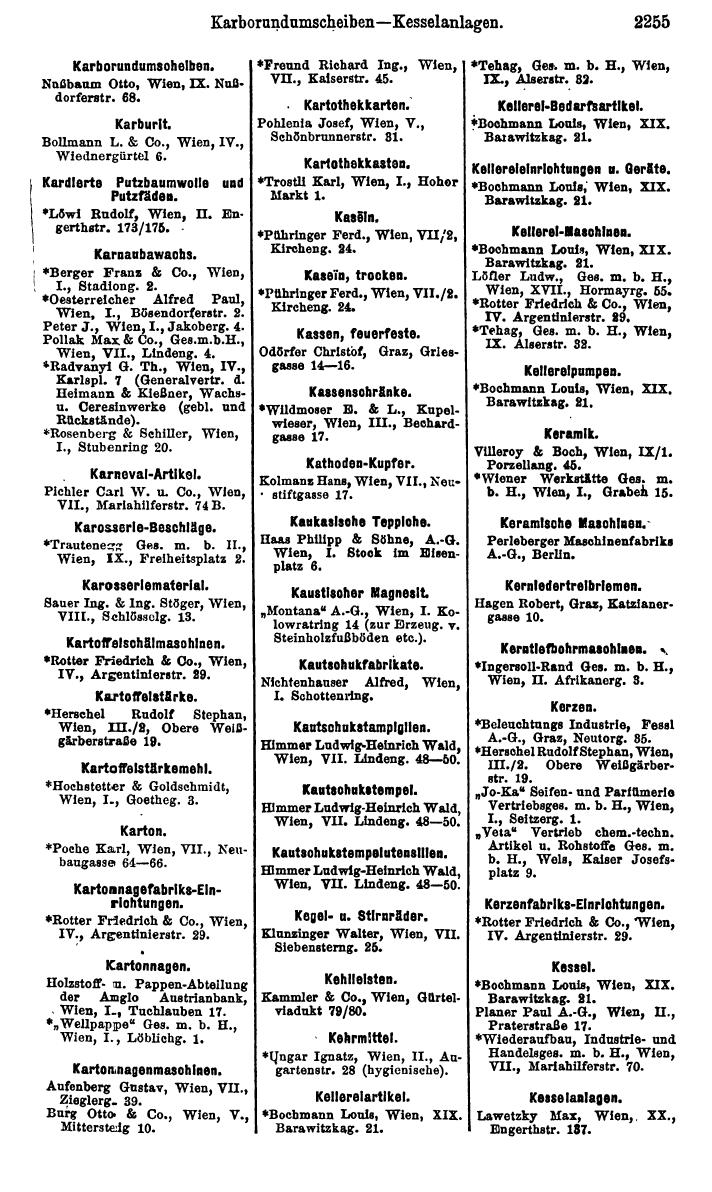 Compass. Finanzielles Jahrbuch 1925, Band IV: Österreich. - Seite 2438