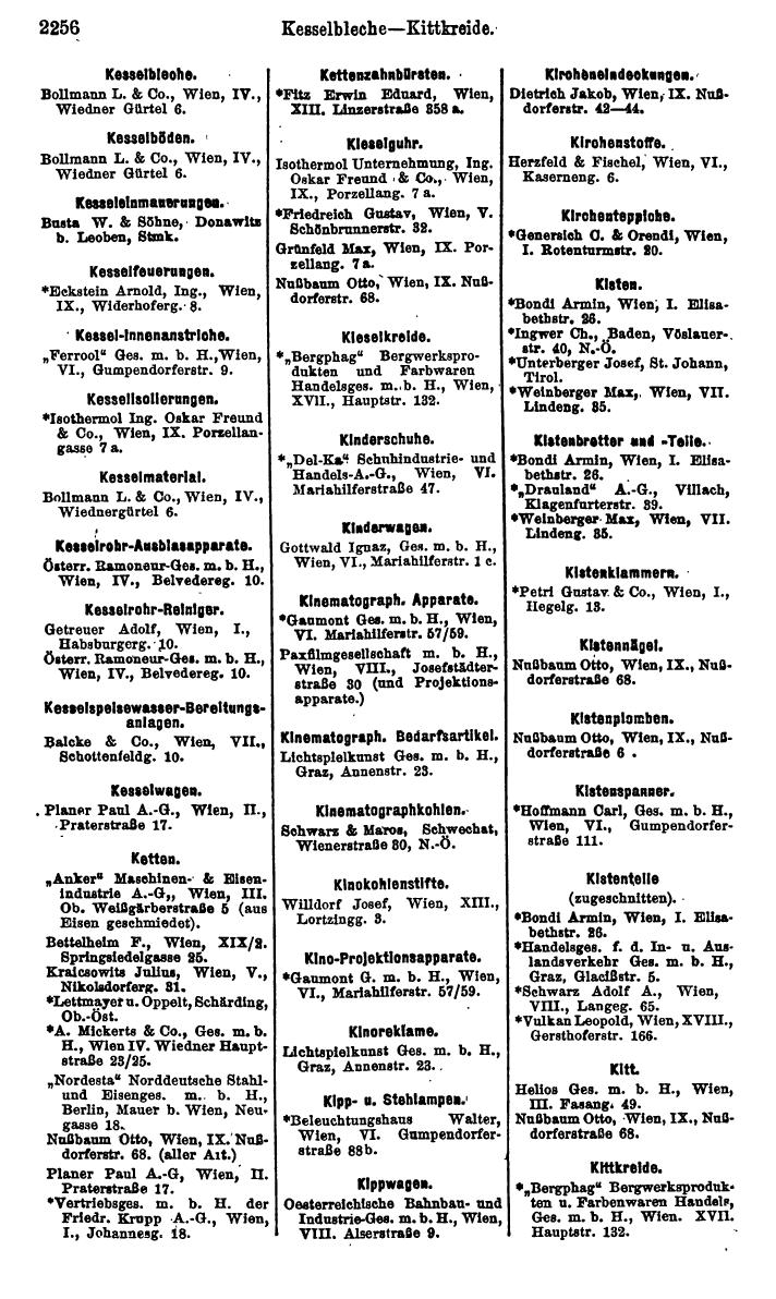 Compass. Finanzielles Jahrbuch 1925, Band IV: Österreich. - Seite 2439