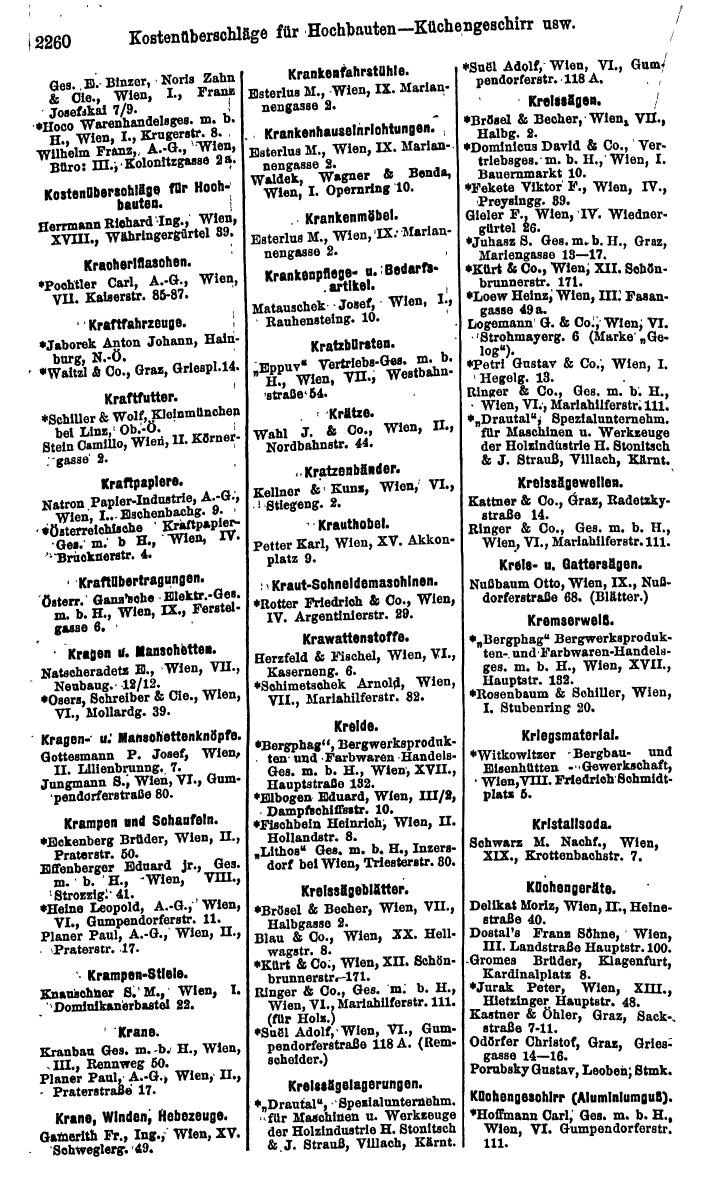 Compass. Finanzielles Jahrbuch 1925, Band IV: Österreich. - Page 2443