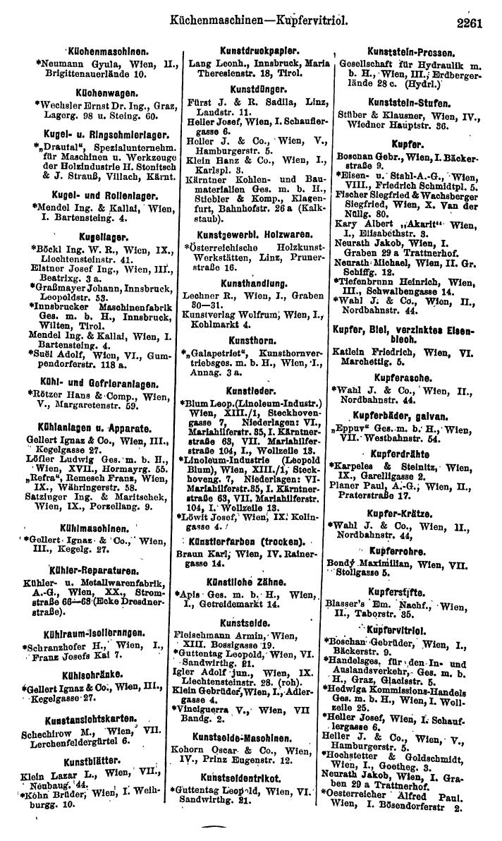 Compass. Finanzielles Jahrbuch 1925, Band IV: Österreich. - Seite 2444