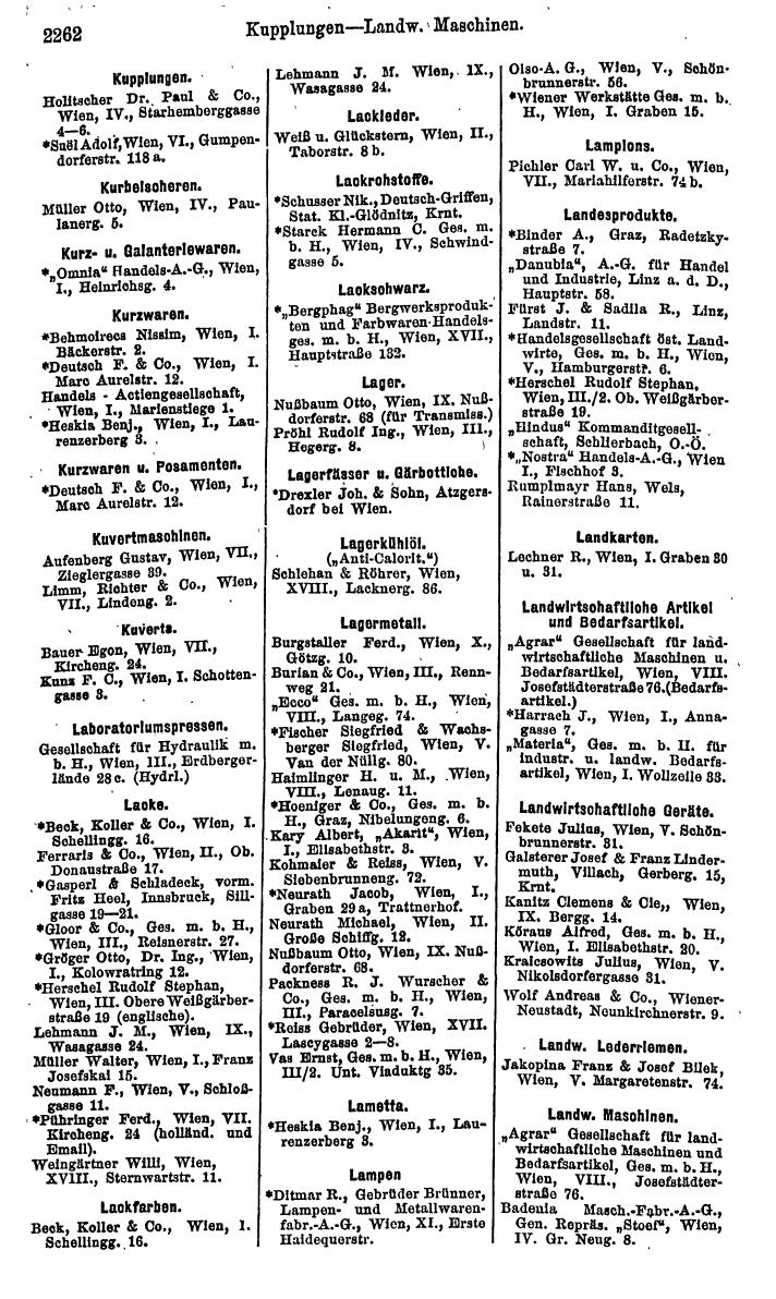 Compass. Finanzielles Jahrbuch 1925, Band IV: Österreich. - Seite 2445