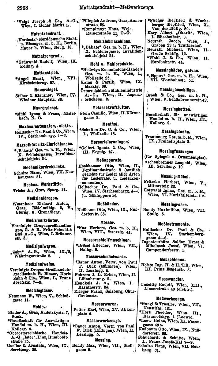 Compass. Finanzielles Jahrbuch 1925, Band IV: Österreich. - Seite 2451