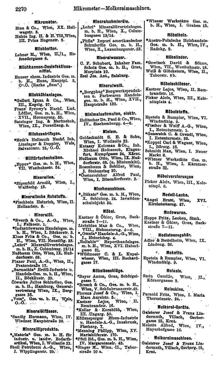 Compass. Finanzielles Jahrbuch 1925, Band IV: Österreich. - Page 2453