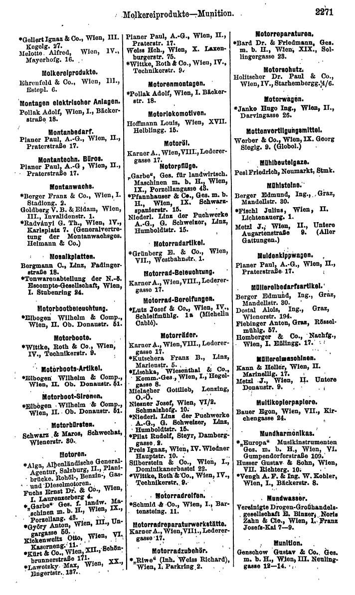 Compass. Finanzielles Jahrbuch 1925, Band IV: Österreich. - Seite 2454