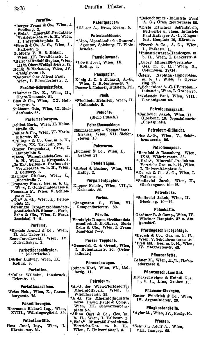 Compass. Finanzielles Jahrbuch 1925, Band IV: Österreich. - Page 2459