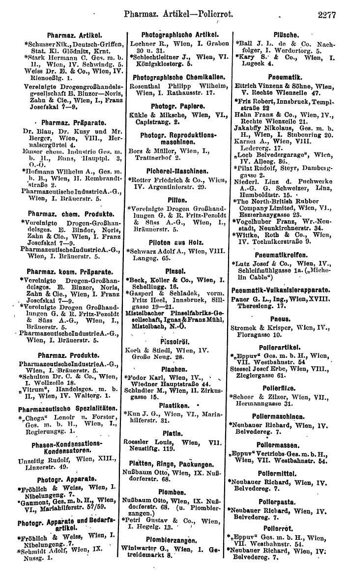 Compass. Finanzielles Jahrbuch 1925, Band IV: Österreich. - Page 2460