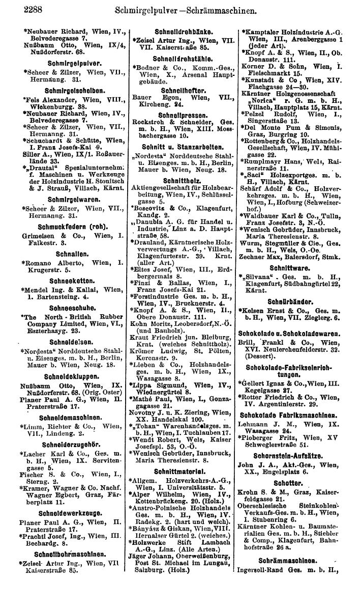 Compass. Finanzielles Jahrbuch 1925, Band IV: Österreich. - Page 2471