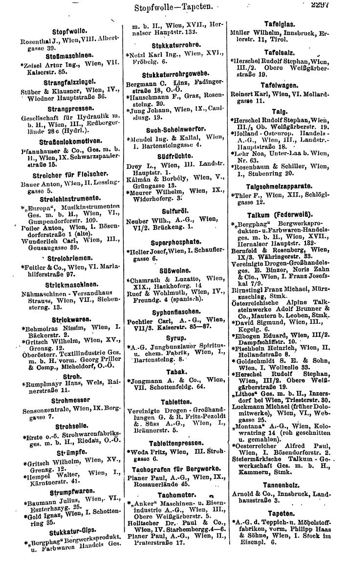 Compass. Finanzielles Jahrbuch 1925, Band IV: Österreich. - Page 2480