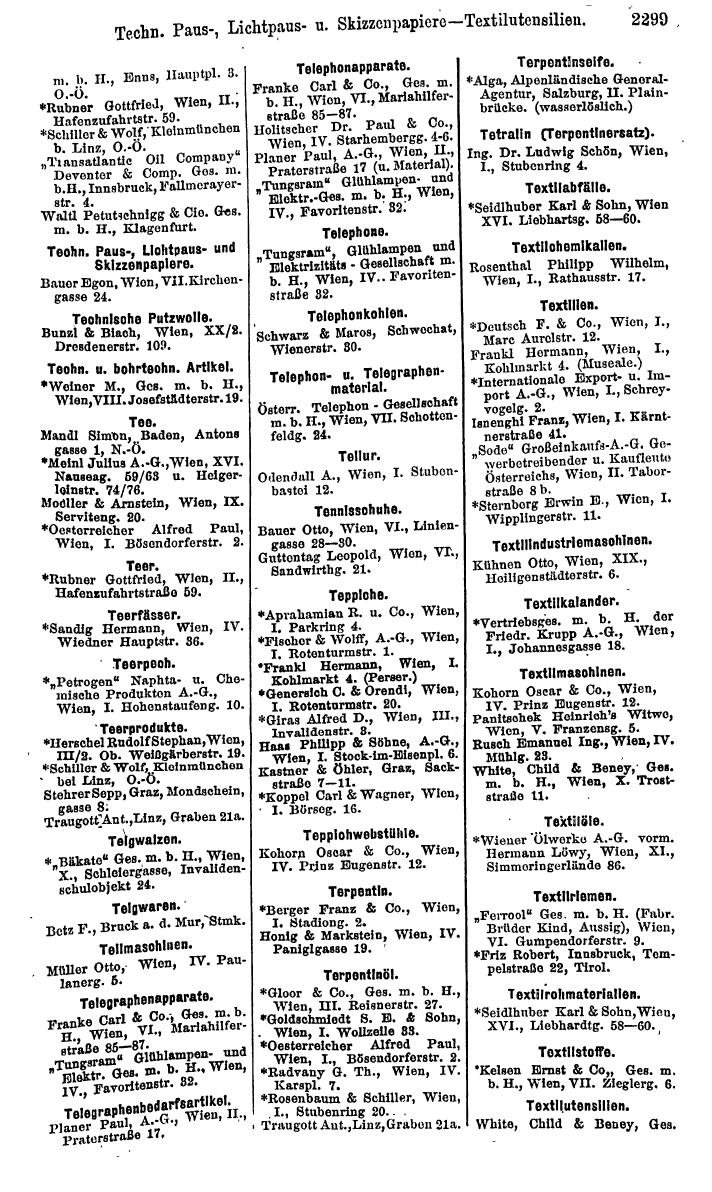 Compass. Finanzielles Jahrbuch 1925, Band IV: Österreich. - Seite 2482