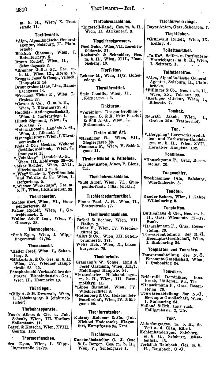 Compass. Finanzielles Jahrbuch 1925, Band IV: Österreich. - Page 2483