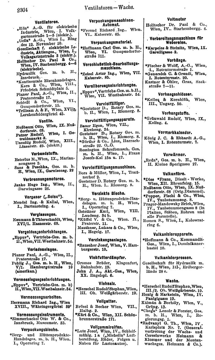 Compass. Finanzielles Jahrbuch 1925, Band IV: Österreich. - Seite 2487