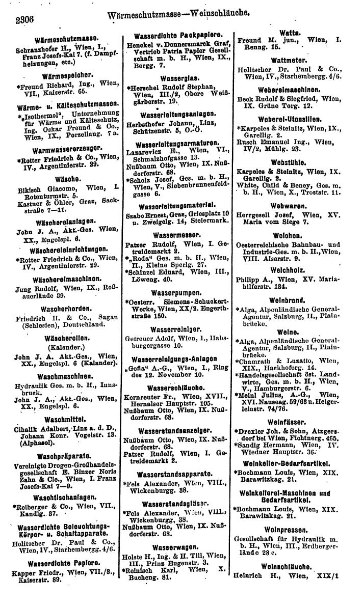 Compass. Finanzielles Jahrbuch 1925, Band IV: Österreich. - Page 2489