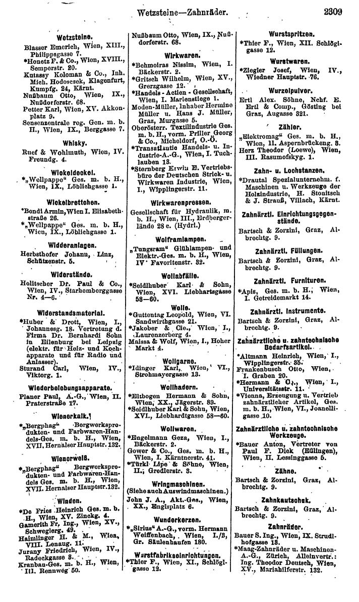 Compass. Finanzielles Jahrbuch 1925, Band IV: Österreich. - Seite 2492
