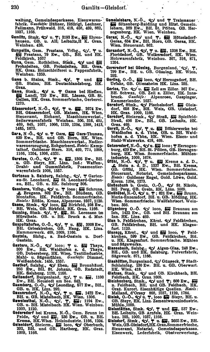 Compass. Finanzielles Jahrbuch 1925, Band IV: Österreich. - Page 269