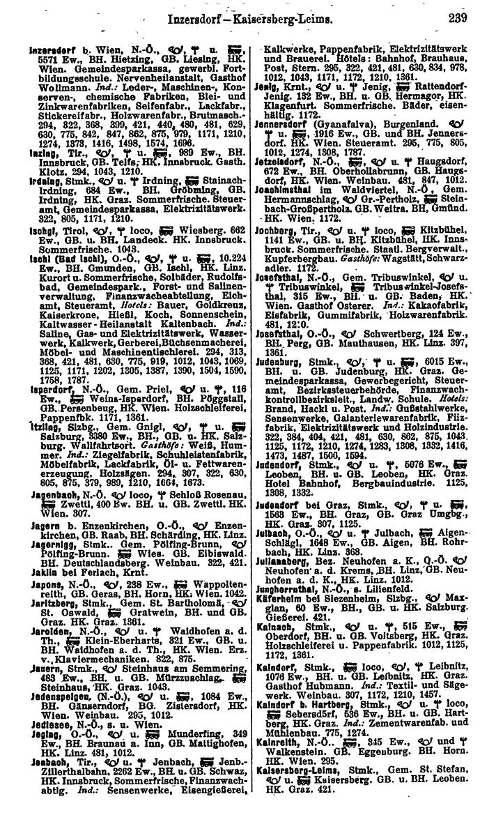 Compass. Finanzielles Jahrbuch 1925, Band IV: Österreich. - Page 278