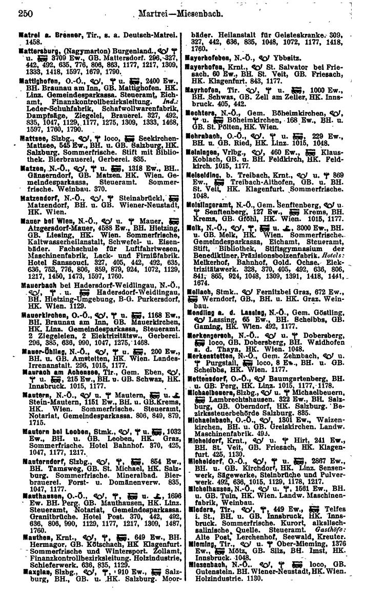 Compass. Finanzielles Jahrbuch 1925, Band IV: Österreich. - Seite 289