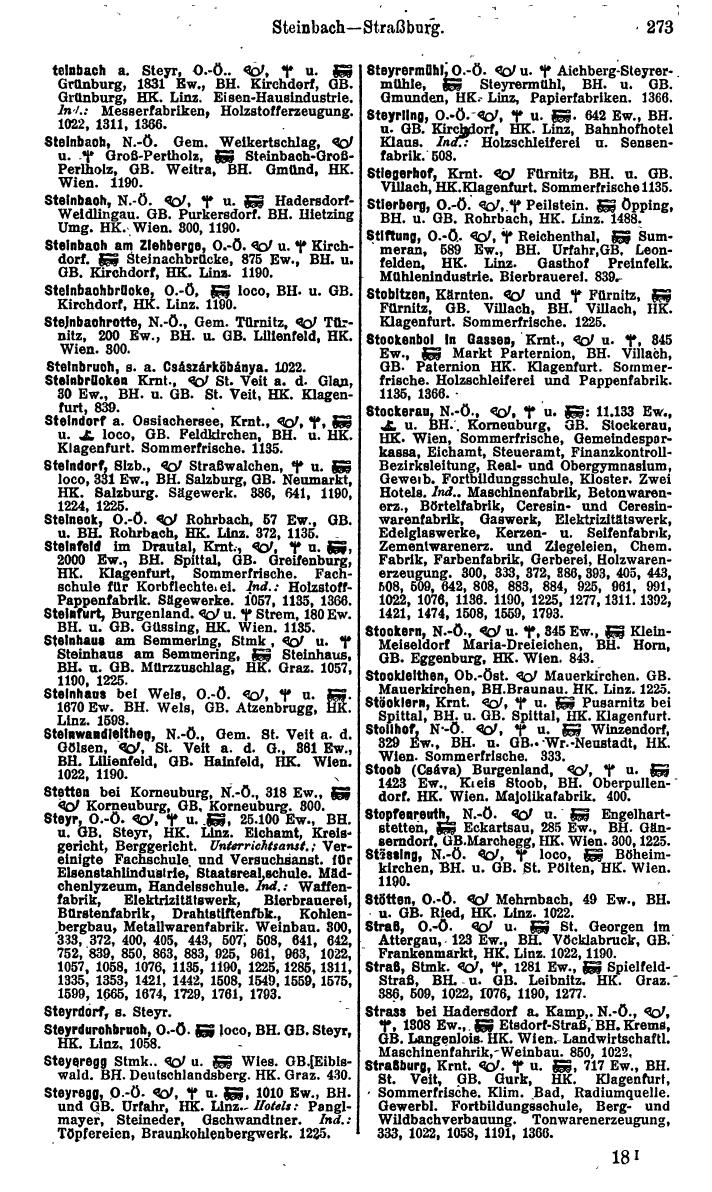 Compass. Finanzielles Jahrbuch 1925, Band IV: Österreich. - Page 312