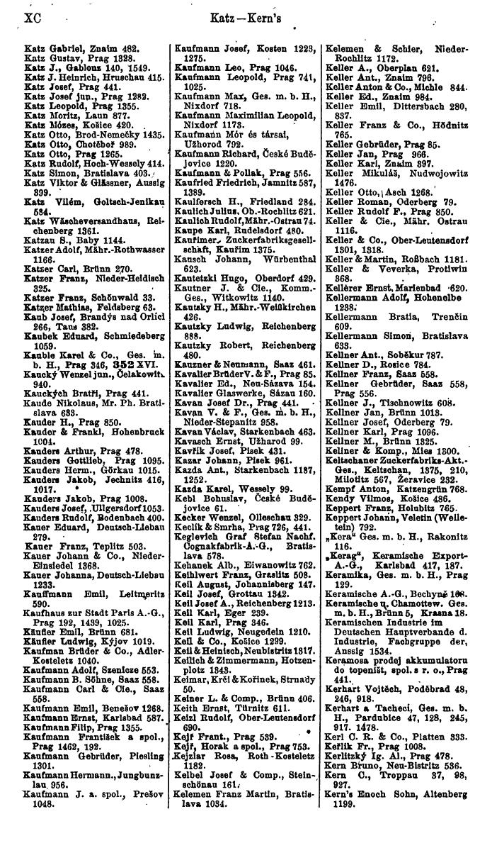 Compass. Finanzielles Jahrbuch 1923, Band V: Tschechoslowakei. - Page 102